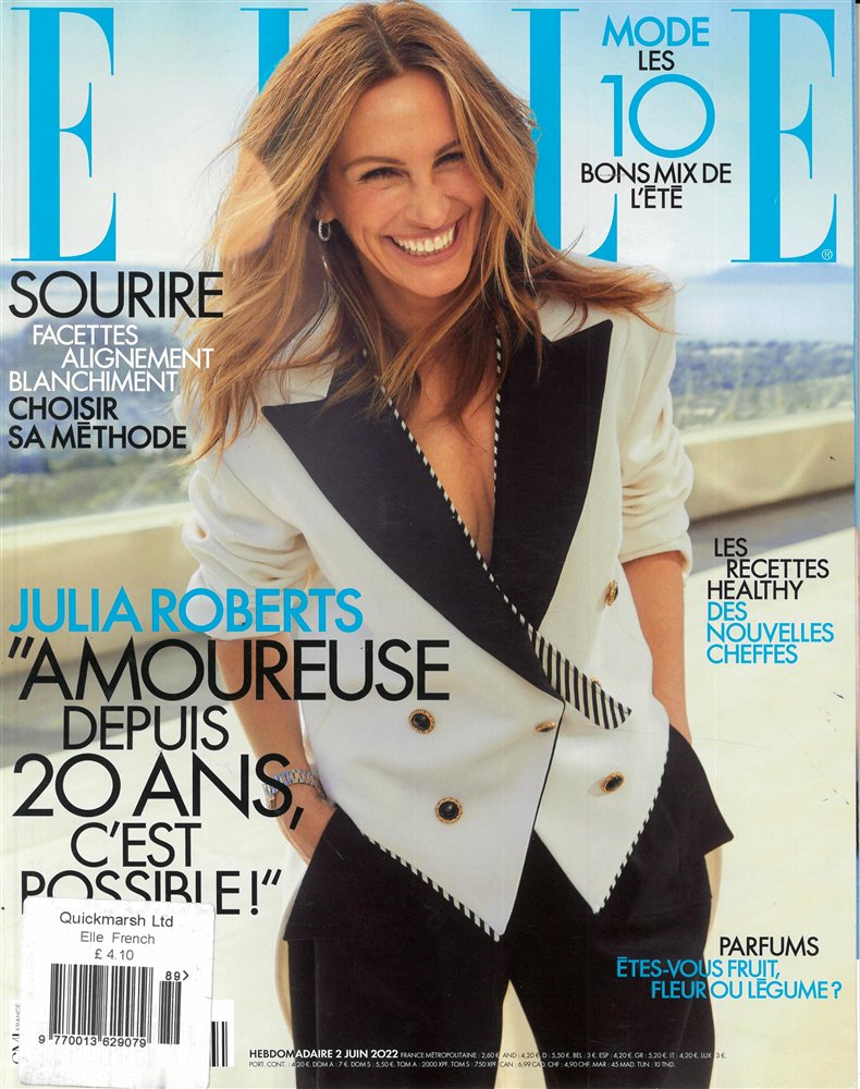Elle French Magazine Issue NO 3989