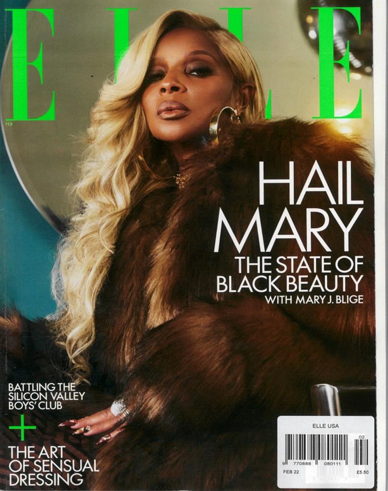 Elle USA Magazine Issue FEB 22