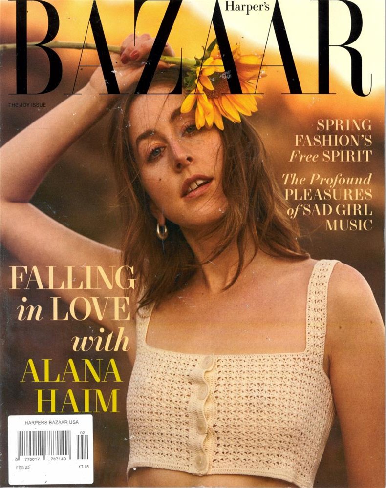 Harper's Bazaar USA Magazine Issue FEB 22