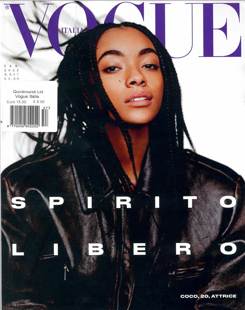 Vogue Italian Magazine Issue NO 857