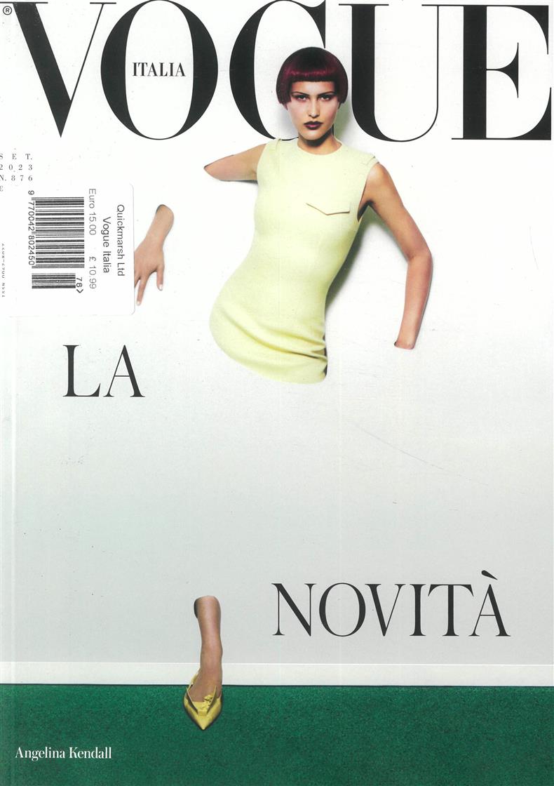 Vogue Italian Magazine Subscription