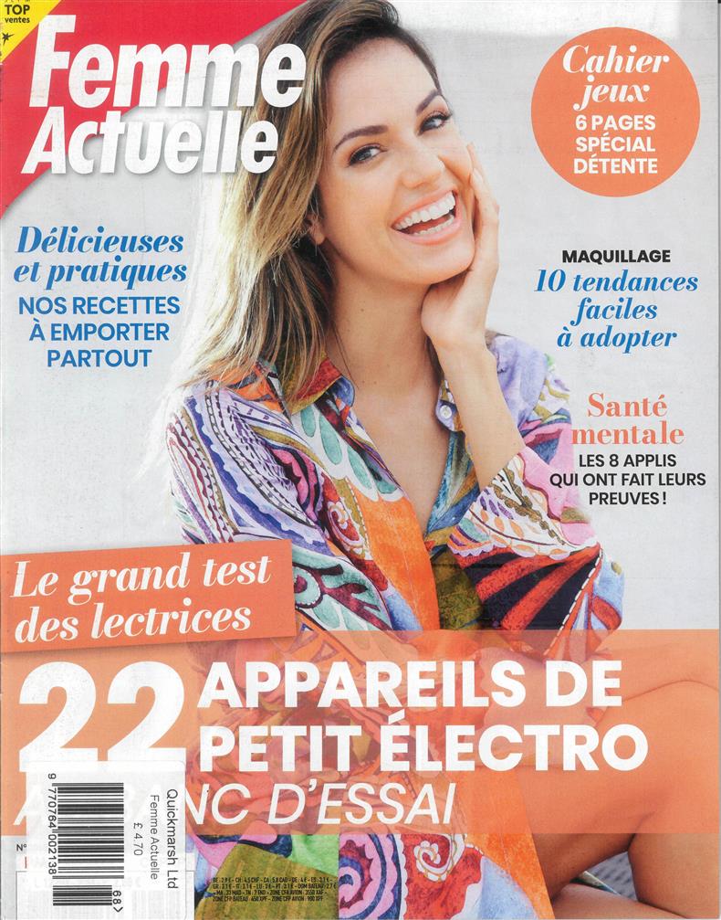 Femme Actuelle - NO 2068