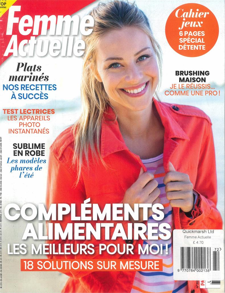 Femme Actuelle - NO 2072