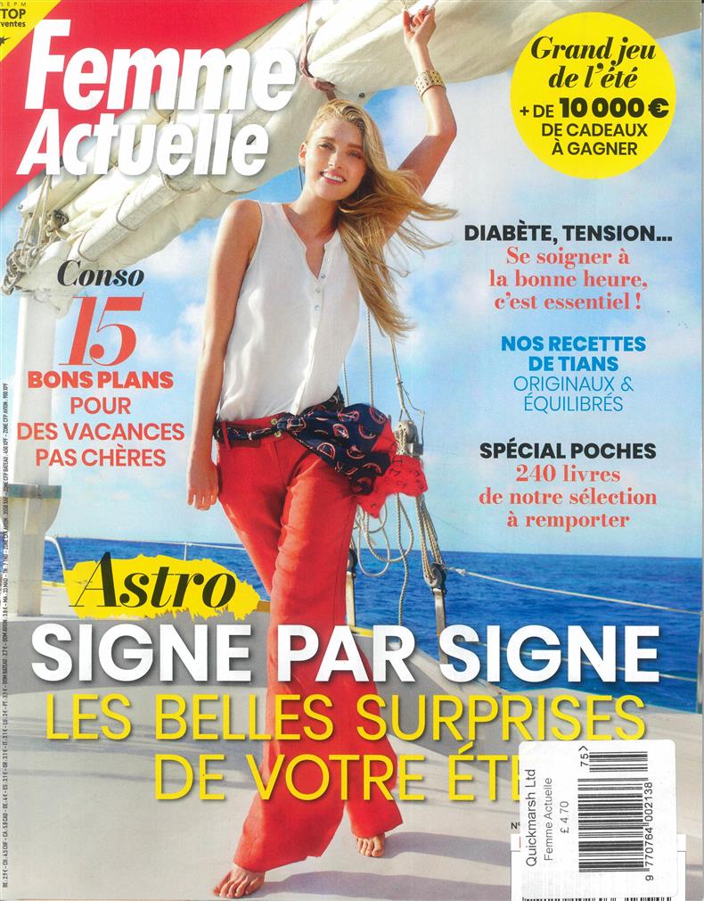Femme Actuelle - NO 2075