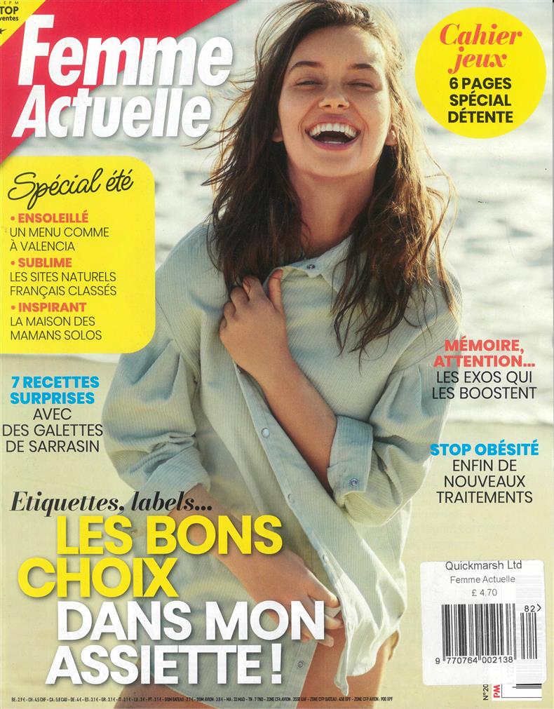Femme Actuelle - NO 2082
