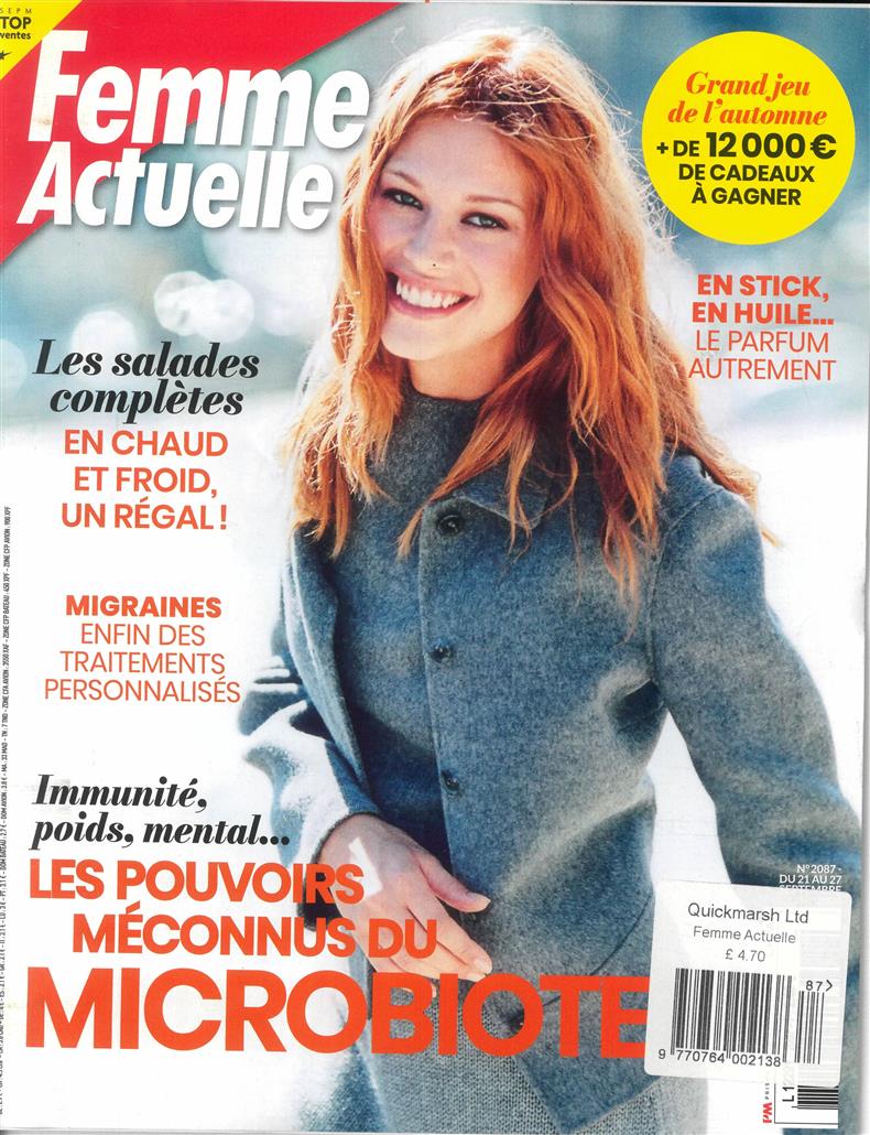 Femme Actuelle - NO 2087