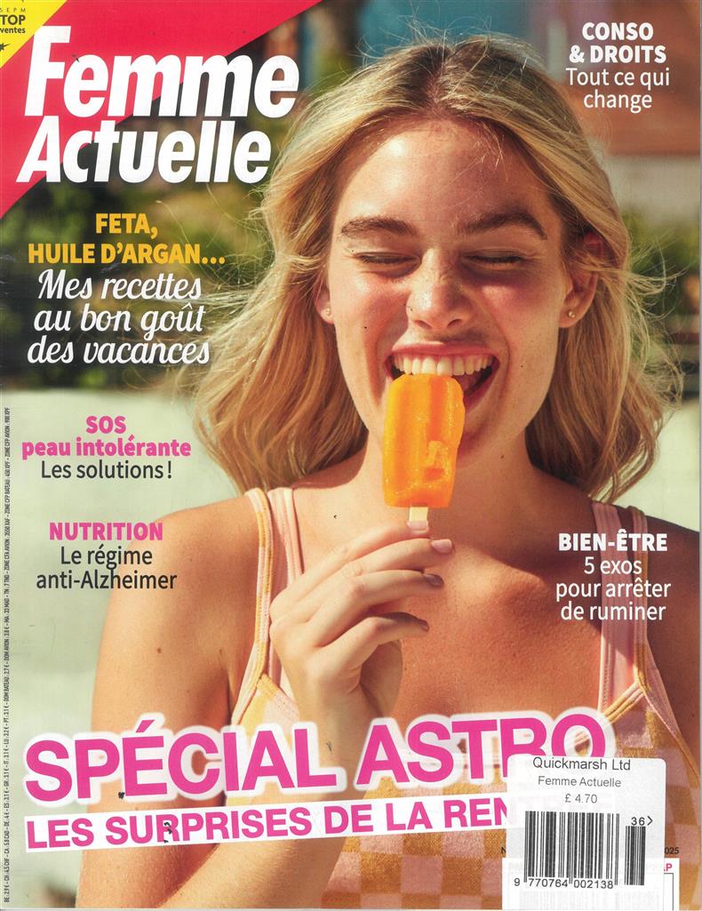 Femme Actuelle - NO 2136