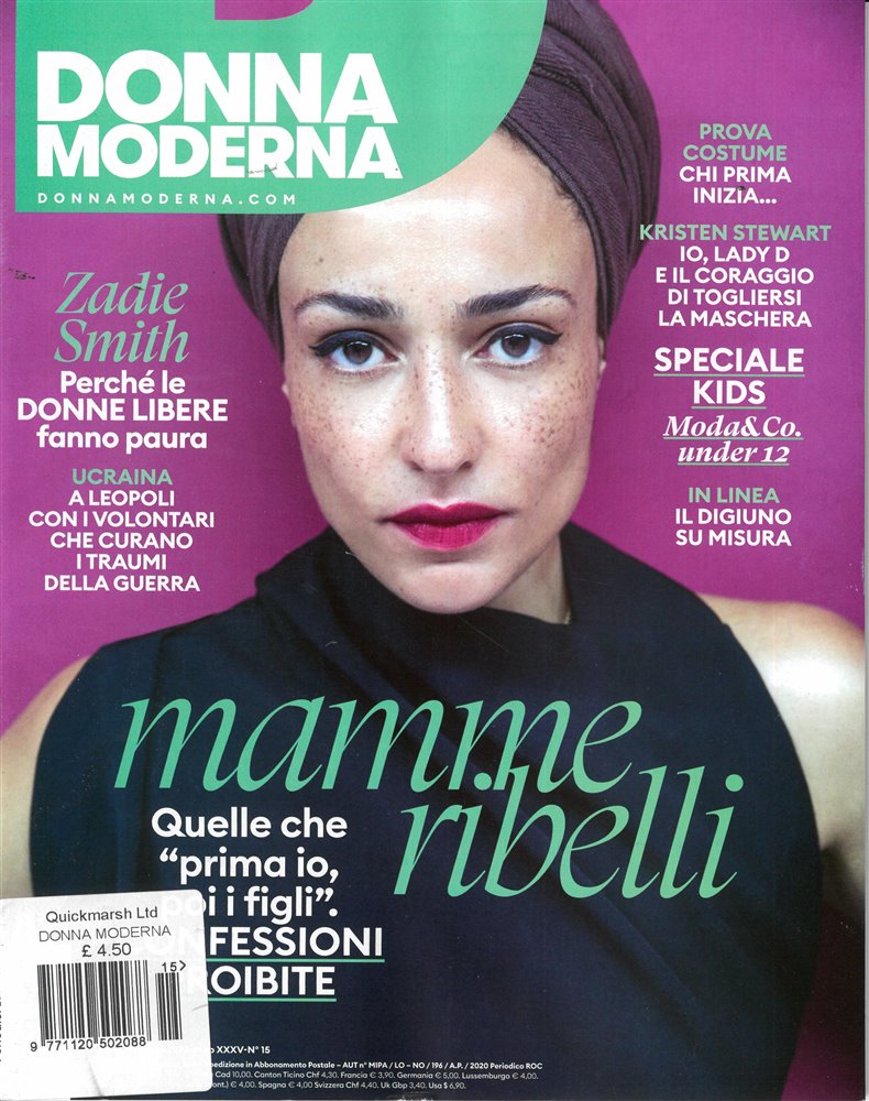 Donna Moderna Magazine Issue NO 15