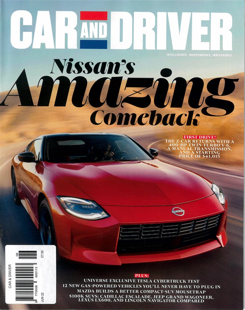 Car And Driver Magazine Subscription