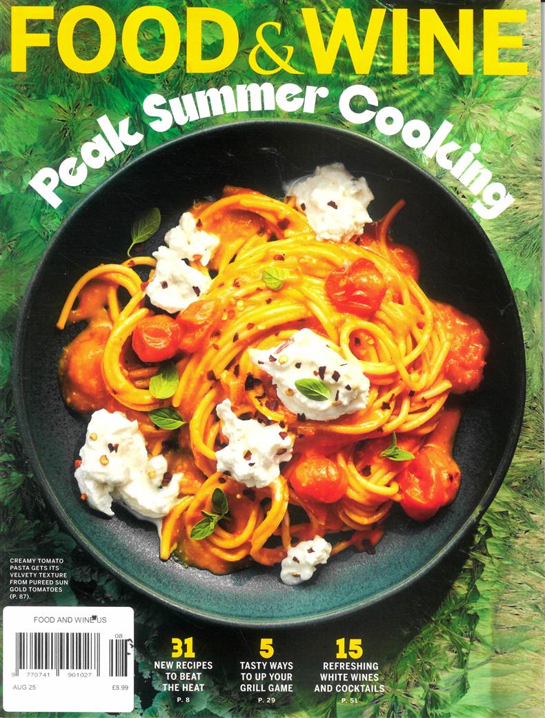 Food & Wine  - AUG 25
