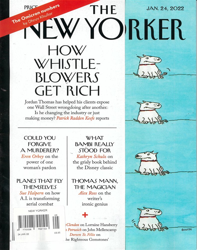 The New Yorker Magazine Issue 24/01/2022