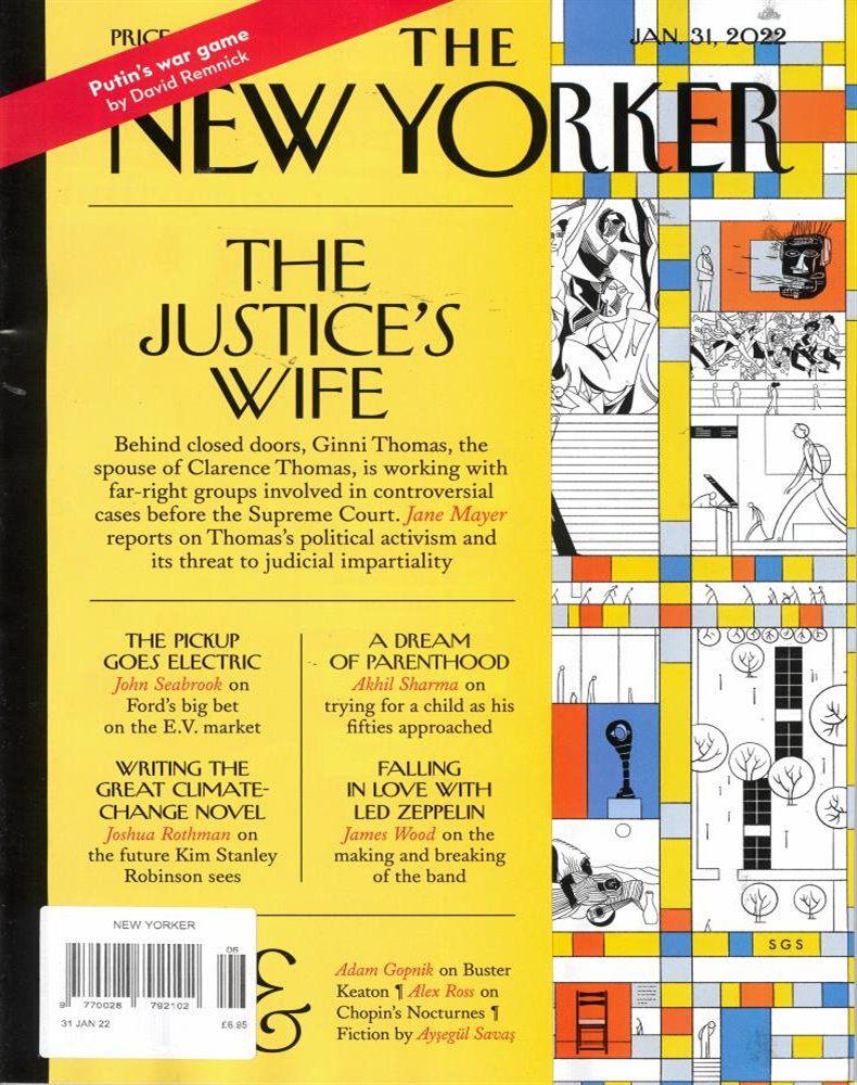 The New Yorker Magazine Issue 31/01/2022