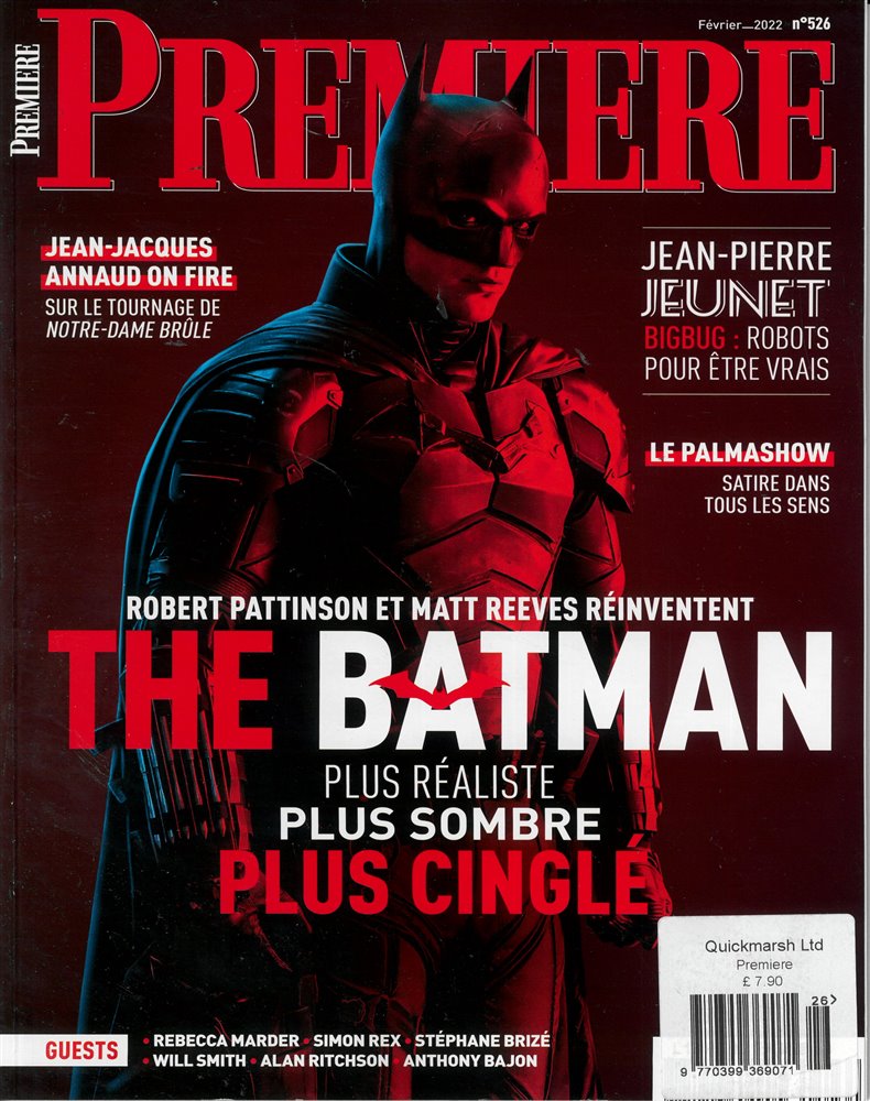 Premiere French Magazine Issue NO 526