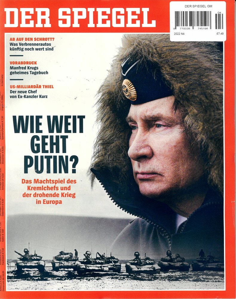 Der Spiegel Magazine Issue NO 4