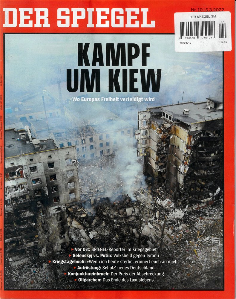 Der Spiegel Magazine Issue NO 10