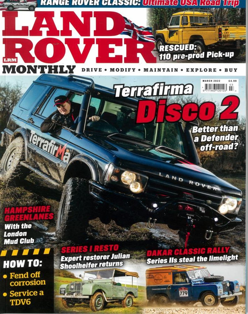 Land Rover Monthly Magazine Issue MAR 22
