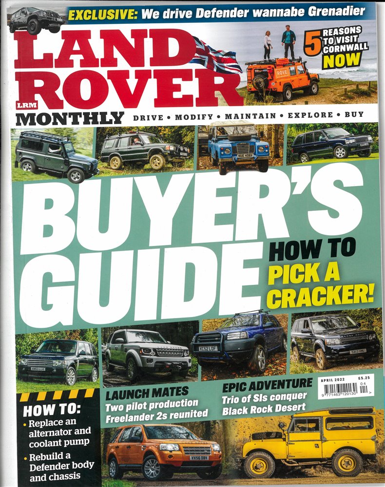 Land Rover Monthly Magazine Issue APR 22