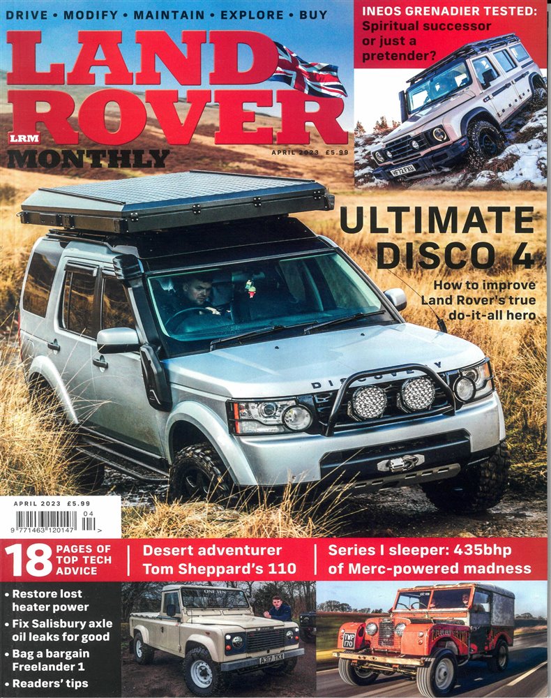 magazine land rover