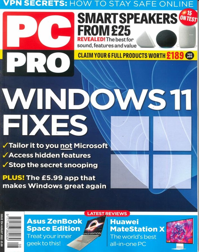 PC Pro DVD Magazine Issue AUG 22