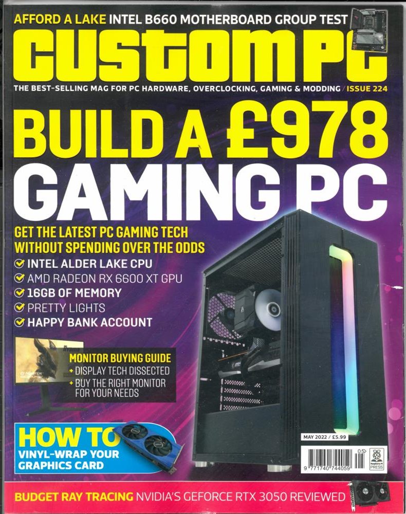 Custom PC Magazine Issue MAY 22