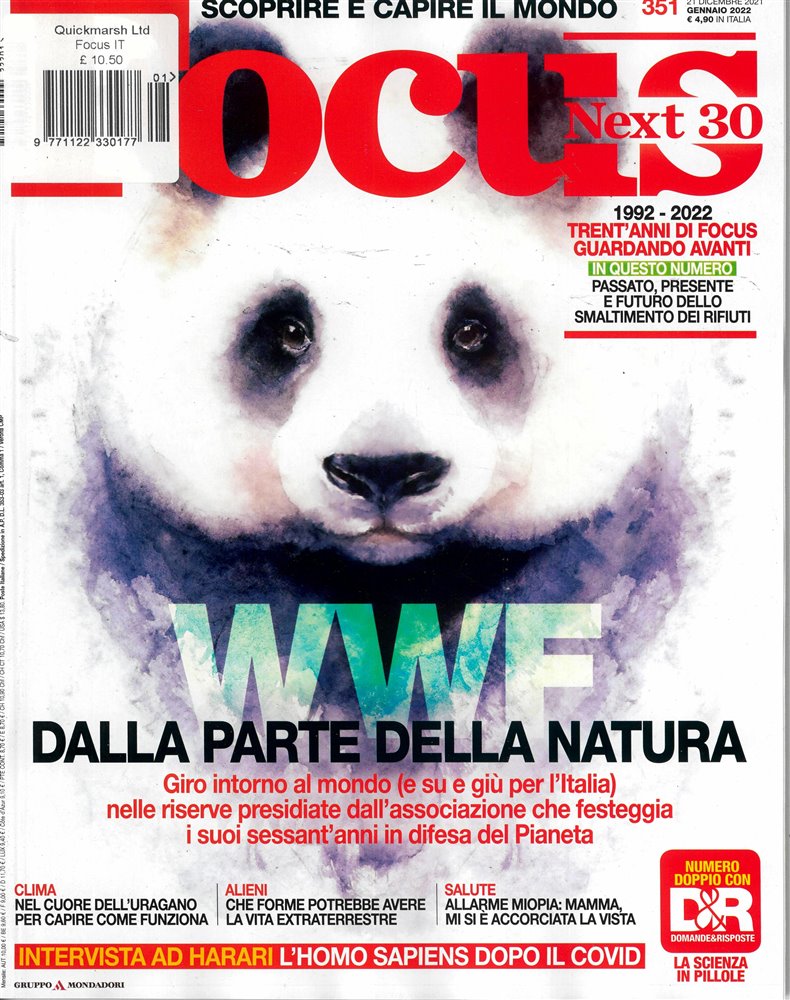 Focus Italian Magazine Issue NO 351