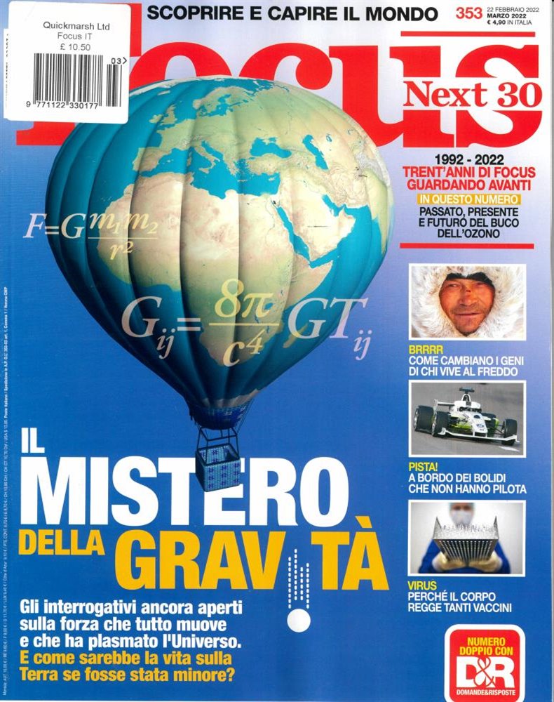 Focus Italian Magazine Issue NO 353