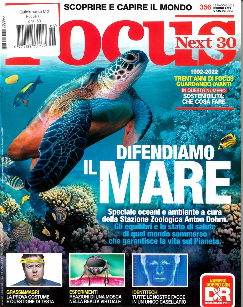 Focus Italian Magazine Issue NO 356