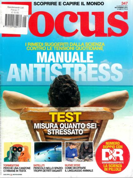 Focus Italian magazine
