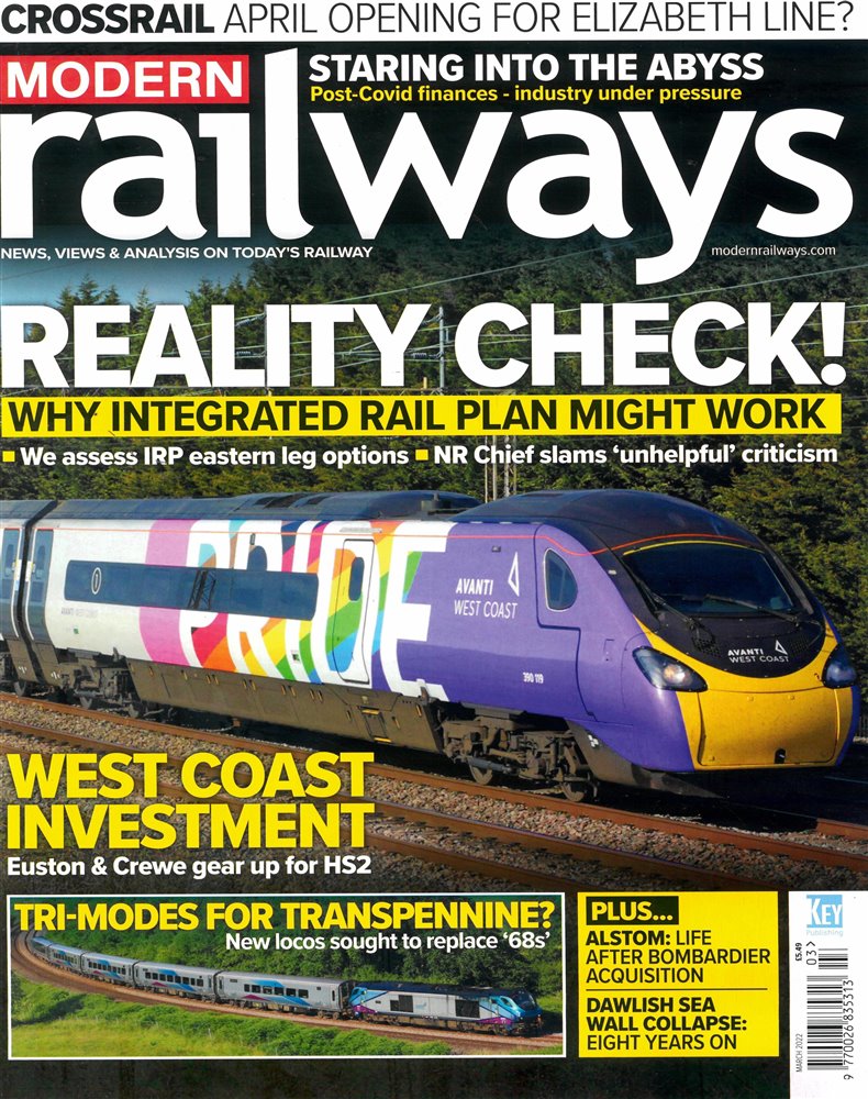 Modern Railways Magazine Issue MAR 22