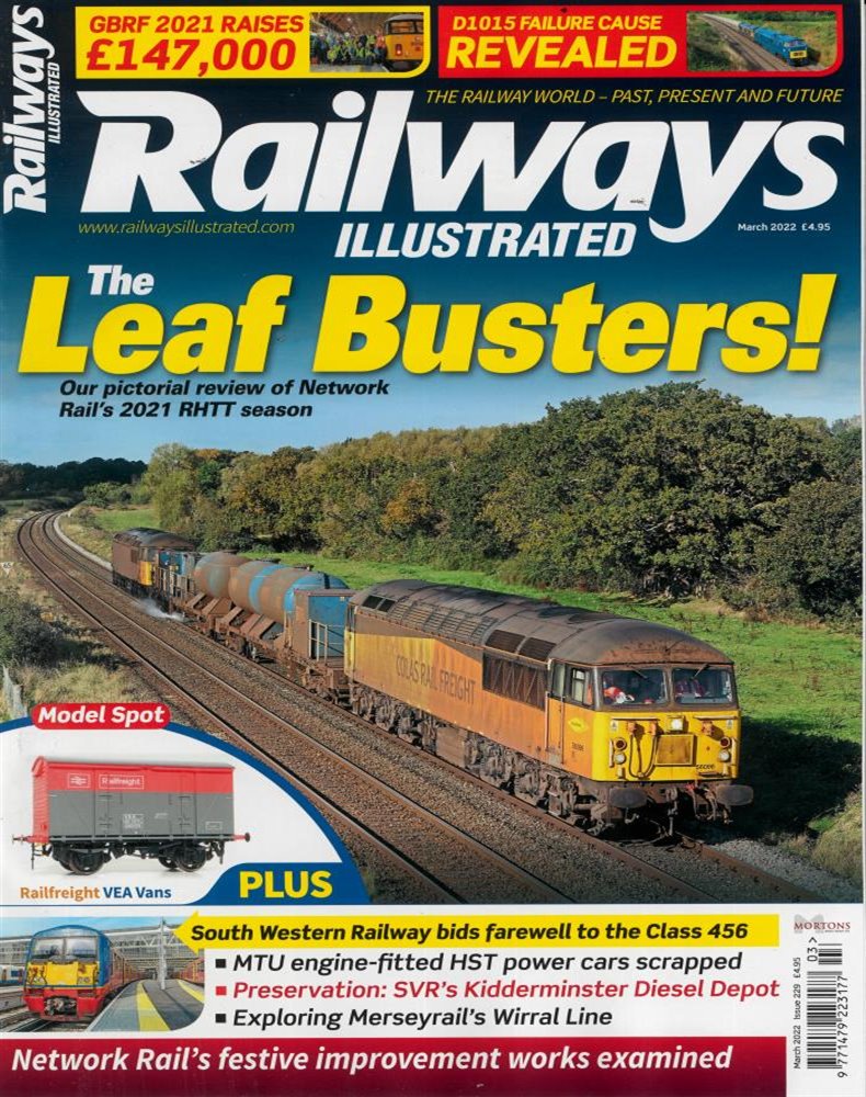 Railways Illustrated Magazine Issue MAR 22