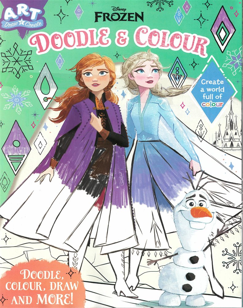 Art Draw and Create Magazine Issue N119FROZEN