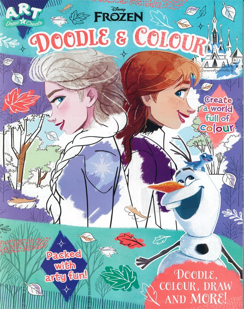 Art Draw and Create Magazine Issue N121FROZCO