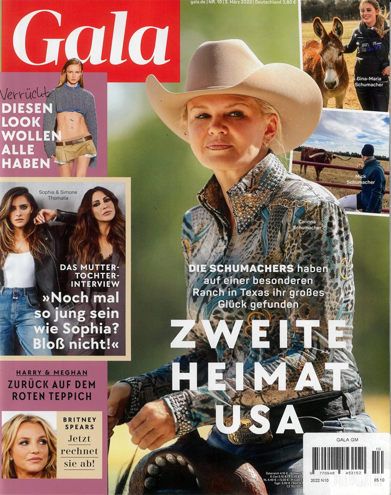 Gala German Magazine Issue NO 10