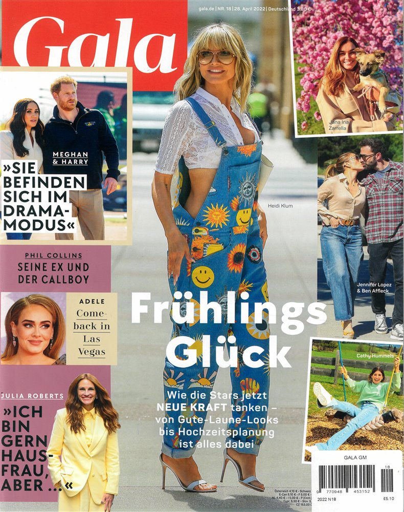 Gala German Magazine Issue NO 18
