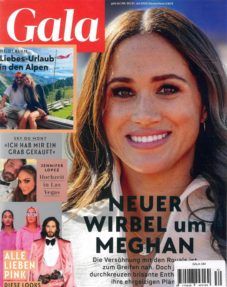 Gala German Magazine Subscription