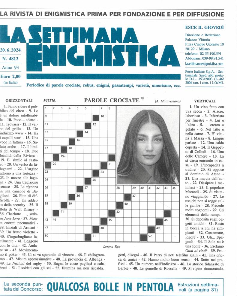 La Settimana Enigmistica - NO 4813