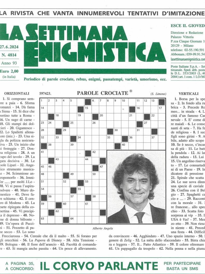 La Settimana Enigmistica - NO 4814