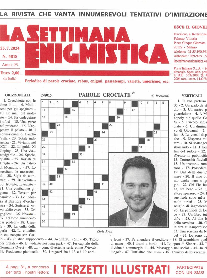 La Settimana Enigmistica - NO 4818