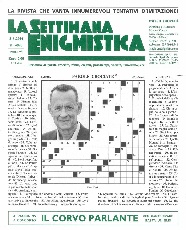La Settimana Enigmistica - NO 4820