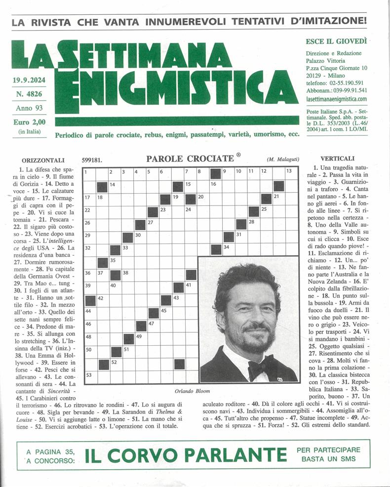 La Settimana Enigmistica - NO 4826