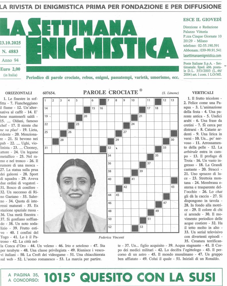 La Settimana Enigmistica - NO 83