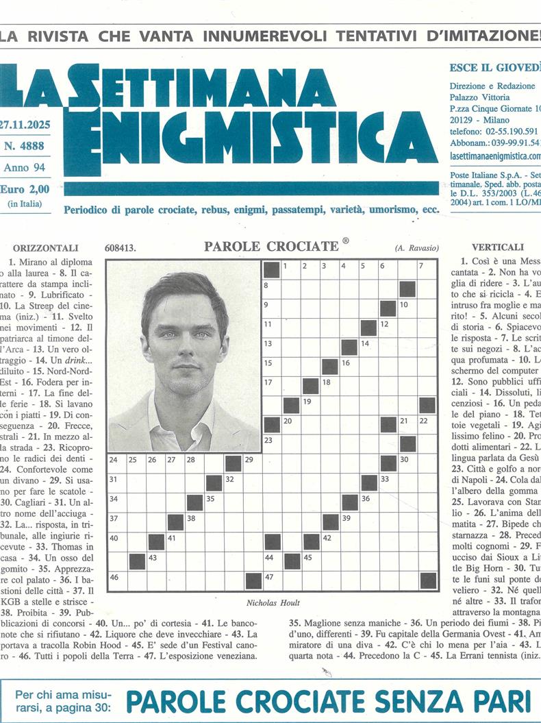 La Settimana Enigmistica - NO 4888