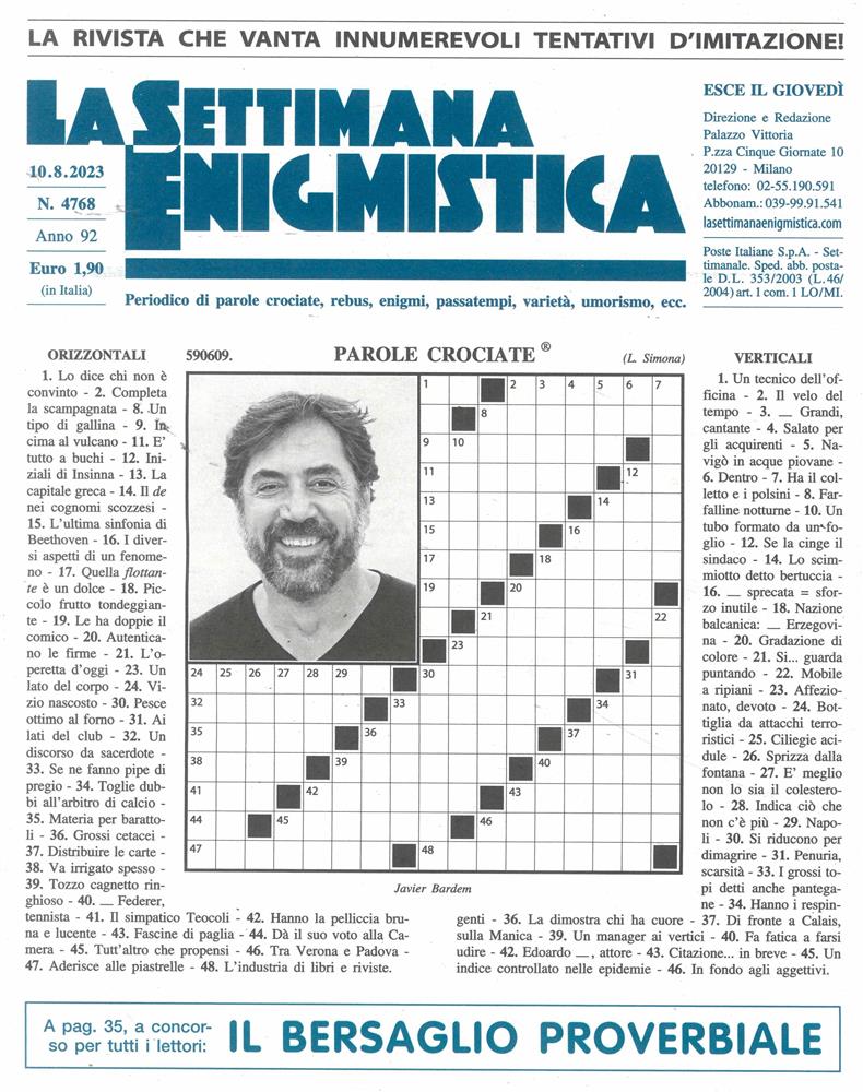 La settimana enigmistica. : N.A. -: : Libri