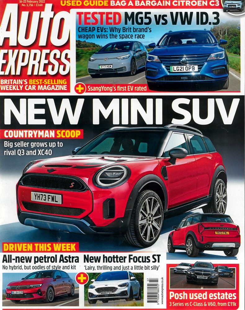 Auto Express Magazine Issue 16/02/2022