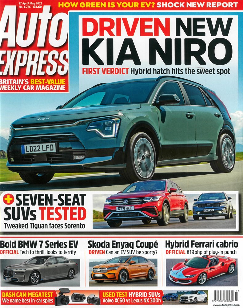 Auto Express Magazine Issue 27/04/2022