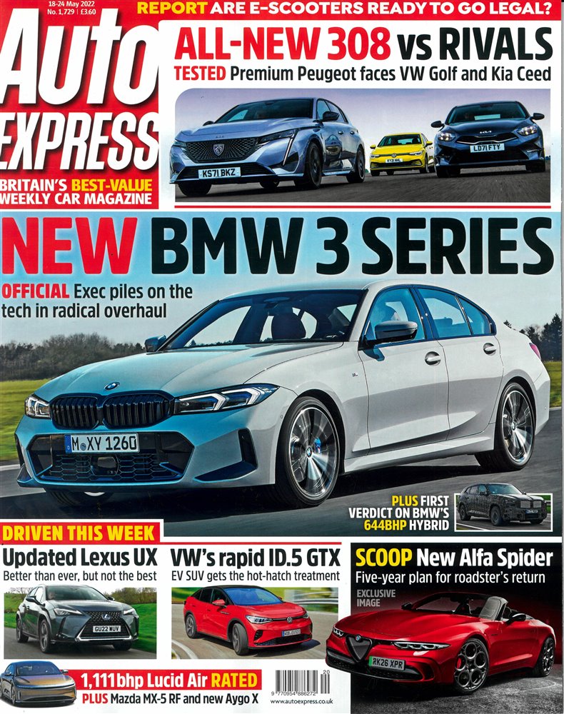 Auto Express Magazine Issue 18/05/2022