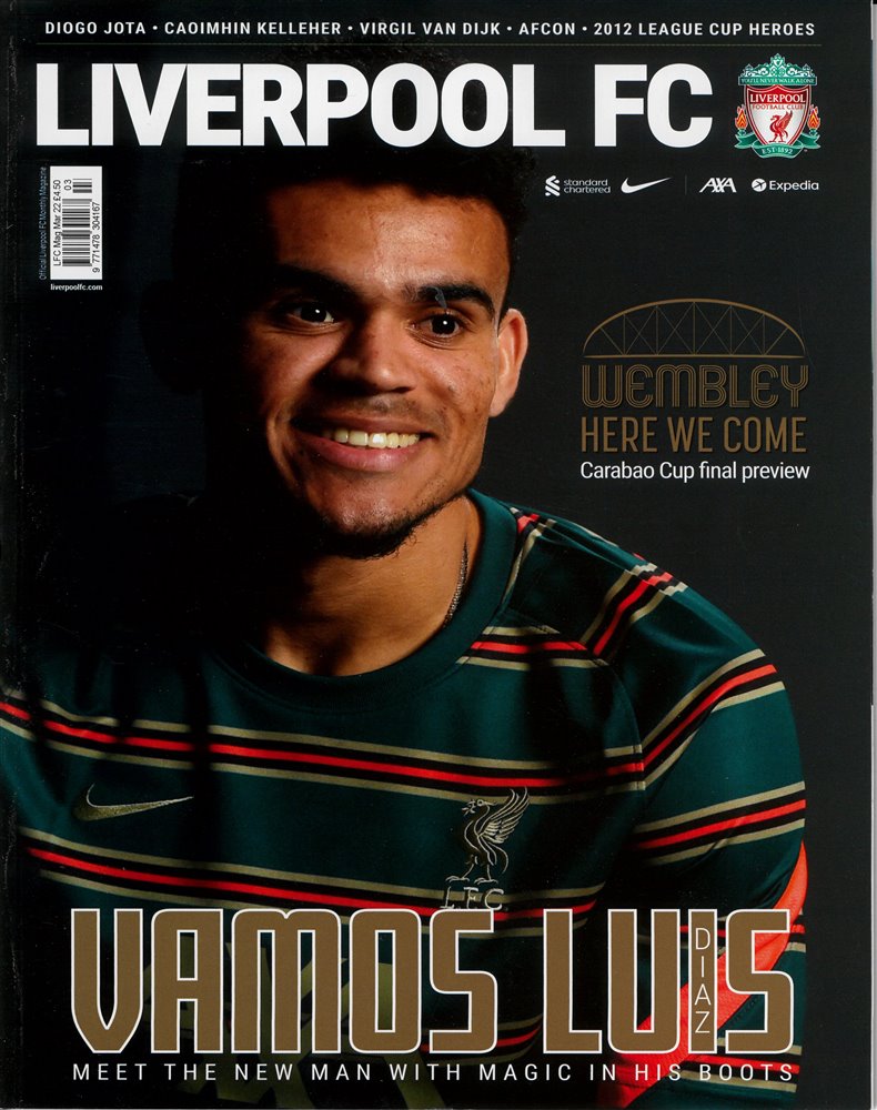 Liverpool Monthly FC Magazine Issue MAR 22