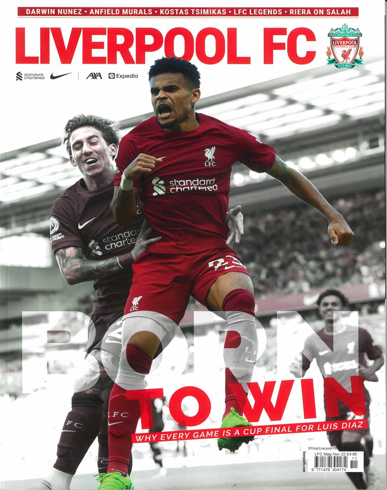 Liverpool Monthly FC Magazine Subscription