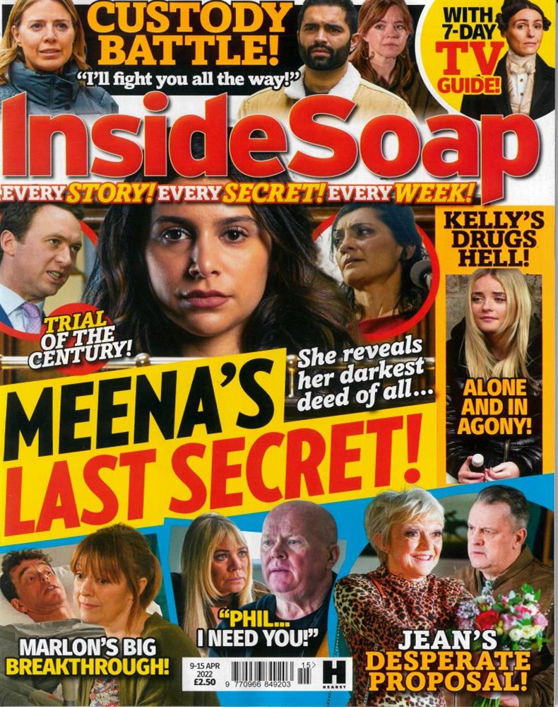 Inside Soap Magazine Issue 09/04/2022