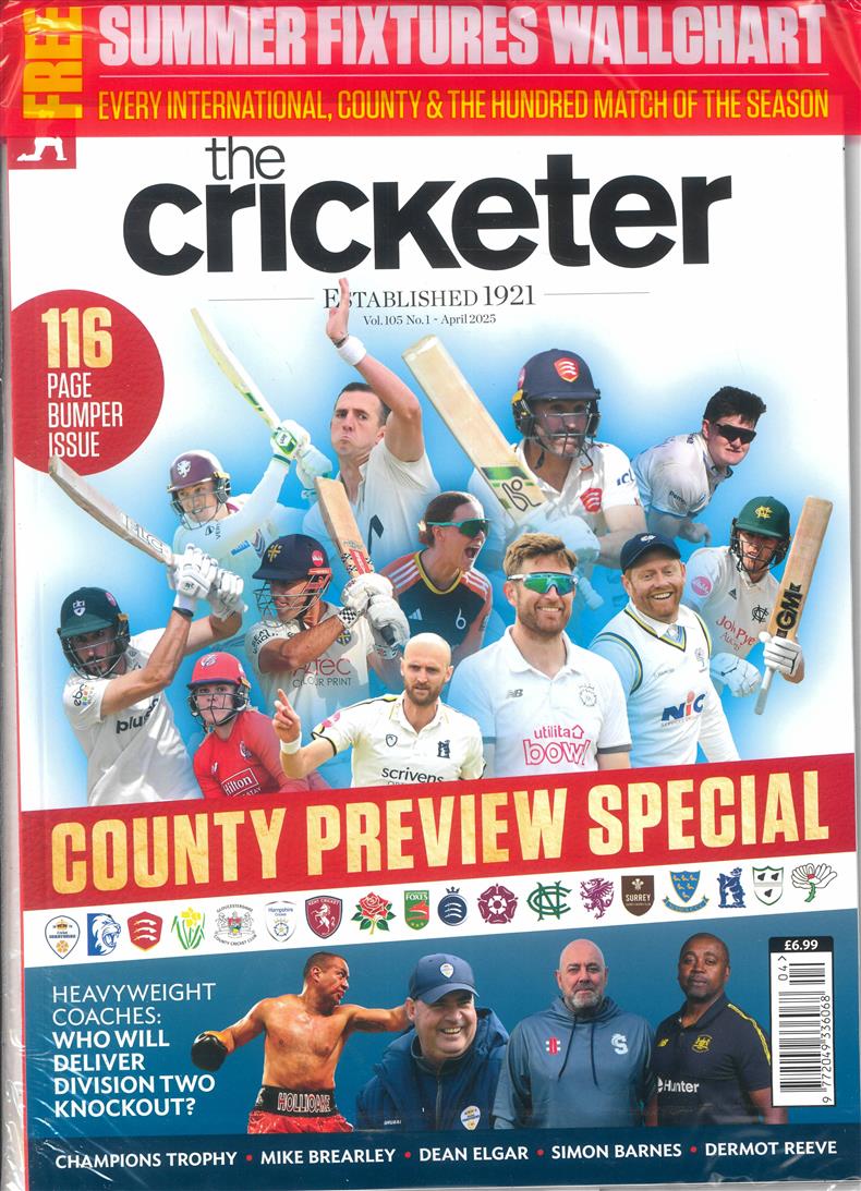The Cricketer - APR 25